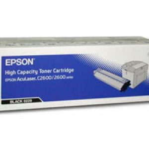 Toner Epson AcuLaser C2600 Negro 5000 pág (C13S050229)
