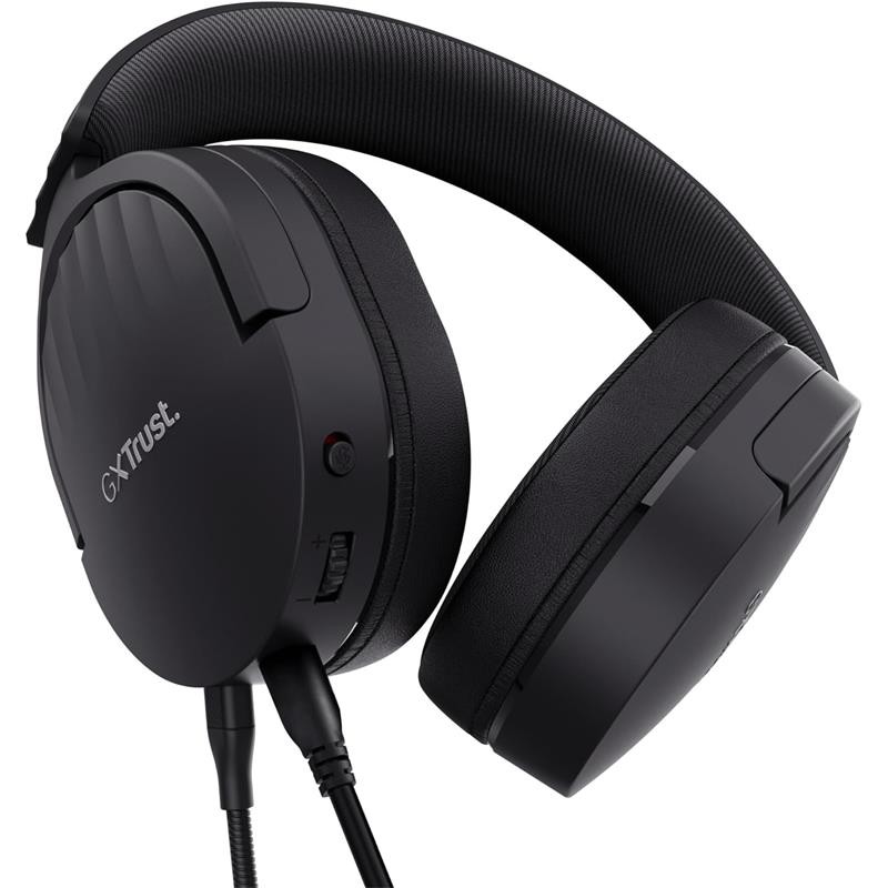 AURICULARES + MICROFONO TRUST GAMING GXT 489 FAYZO HEADSET MULTI BLACK - Imagen 2