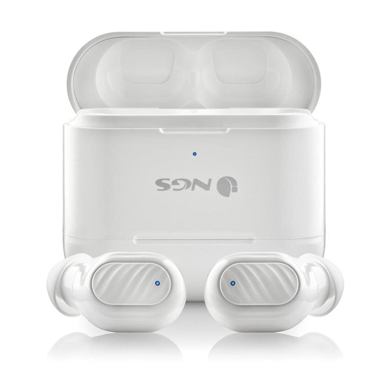 AURICULARES NGS ARTICA DUO EARPHONES BLUETOOTH WIRELESS WHITE ( PACK 2UD ) - Imagen 6