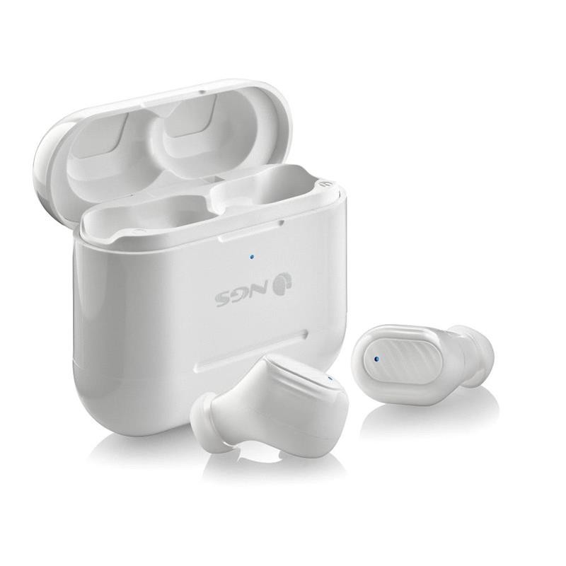 AURICULARES NGS ARTICA DUO EARPHONES BLUETOOTH WIRELESS WHITE ( PACK 2UD ) - Imagen 9