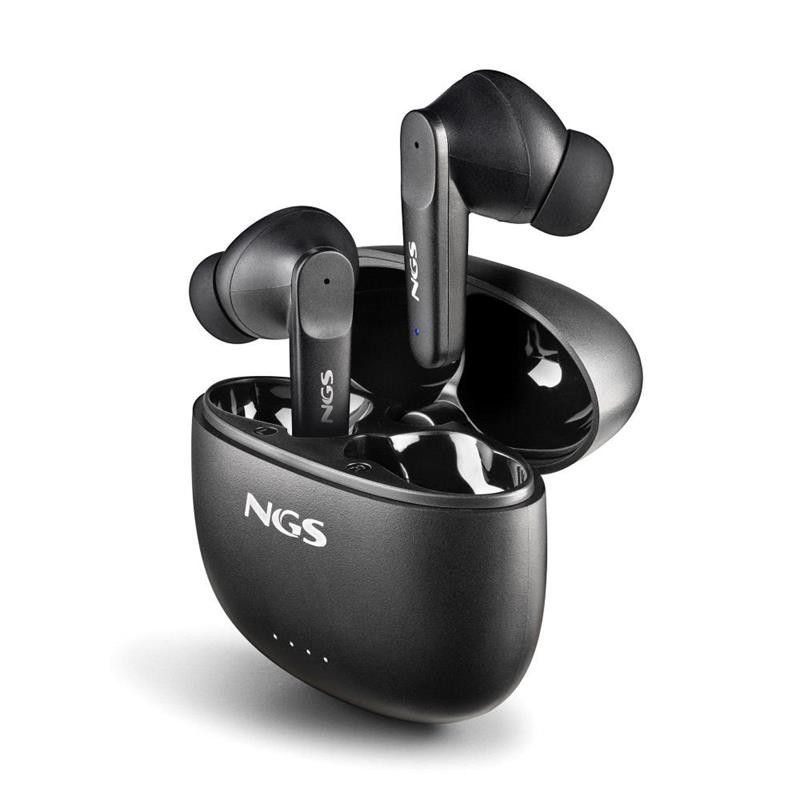AURICULARES NGS HUSH IN EAR ANC/ENC BLUETOOTH BLACK - Imagen 3