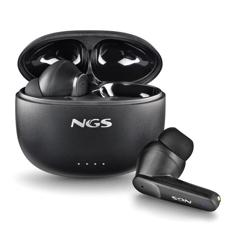 AURICULARES NGS HUSH IN EAR ANC/ENC BLUETOOTH BLACK - Imagen 4