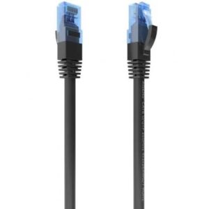 CABLE DE RED CAT.6 UTP 0.30M AISENS BLACK