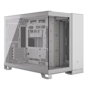 CAJA ORDENADOR GAMING CORSAIR 2500X CRISTAL TEMPLADO WHITE