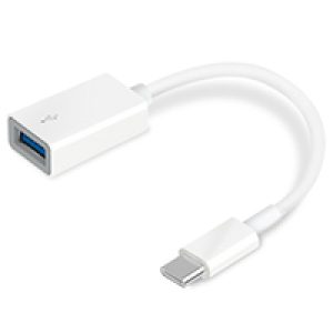 Adaptador TP-Link USB-C/M-USB-A/H OTG Blanco (UC400)