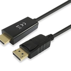 Cable EQUIP DP/M a HDMI/M 3m Negro (EQ119391)