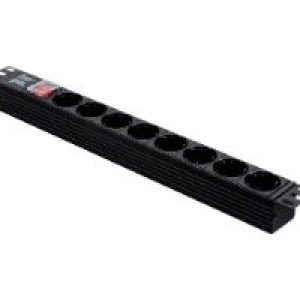 Regleta Aiten Data 8xSchuko Rack 1U Negra (20.08.19)