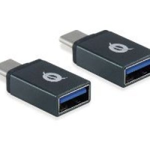 Adaptador CONCEPTRONIC USB-C/M a USB-A/H 2Un (DONN03G)