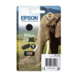 Tinta Epson 24XL Negro 10ml 500 páginas (C13T24314012)