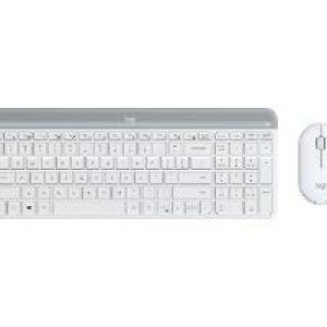 T+Ratón LOGITECH MK470 RF 1000dpi Blanco (920-009199)
