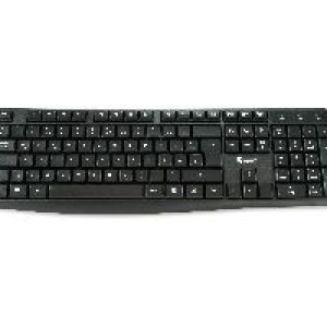 Teclado EQUIP 105 Teclas USB Negro (EQ245211)