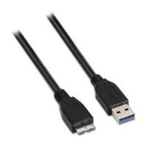 Cable AISENS USB-A/M- a mUSB-B/M 2m Negro (A105-0044)