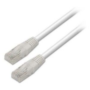 Cable AISENS RJ45 Cat.6 UTP AWG24 3m Blanco (A135-0252)