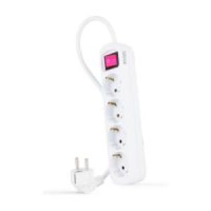 Regleta Nanocable 4xSchuko Interruptor (10.37.0004)