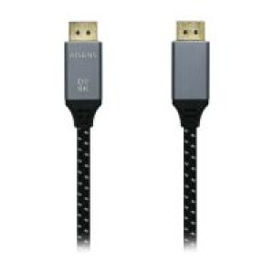 Cable AISENS DP/M a DP/M 1.5m Gris/Negro (A149-0436)