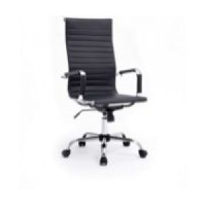 Silla Oficina EQUIP Respaldo Alto Negro (EQ651001)