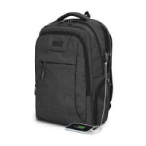 Mochila SUBBLIM Oxford 16″ USB Negra (SUBBP-4PA2100)
