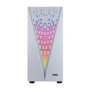 Caja Abysm Danube Kolpa ARGB ATX mATX Blanca (AB812110)