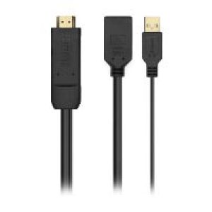 Adaptador AISENS HDMI/M a USB/M DP/H Negro (A122-0642)