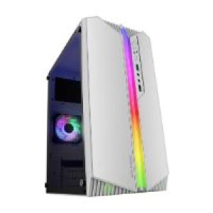 Caja Compacta Mars Gaming ARGB mATX Blanca (MCS1W)