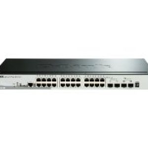 Switch D-Link 24xRJ45 GbE 4SFP PoE (DGS-1510-28P/E)
