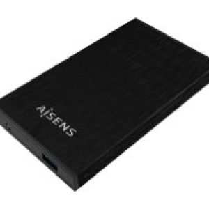 Caja AISENS HDD 2.5″ SATA USB-A 3.0 Negra (ASE-2523B)