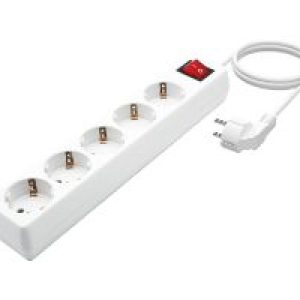 Regleta AISENS 5xSchuko Interruptor Blanca (A154-0651)