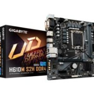 GIGABYTE H610M S2H V2:(1700) 2DDR5 HDMI VGA DVI DP mATX