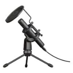 Micrófono Trust GXT241 Velica USB Trípode Negro (24182)