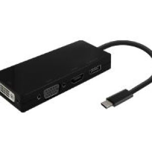 Adaptador AISENS USB-C a HDMI/VGA/DVI/DP (A109-0679)