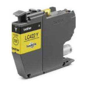 Tinta BROTHER Amarillo 550 páginas (LC422Y)