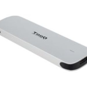 Caja TooQ SSD M.2 SATA USB-C 3.0 Plata (TQE-2202S)