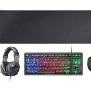Pack Mars Gaming T+Ratón+Auric+Alfomb Negro (MCPRGB3ES)