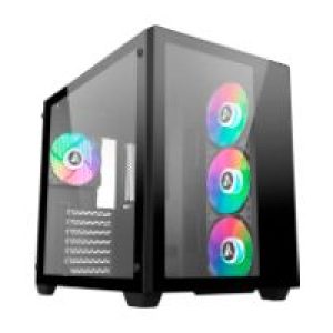 Caja Abysm Danube Sava 285 BX203 ATX Negra (AB128512)