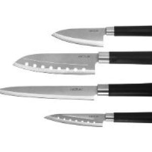 Juego de 4 Cuchillos CECOTEC Santoku (01002)
