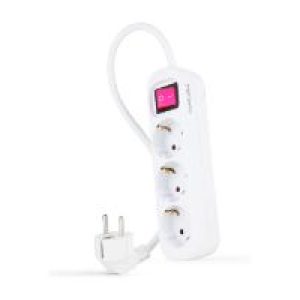 Regleta Nanocable 3xSchuko Interruptor (10.38.0003)