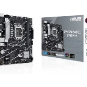 ASUS PRIME B760M-K: (1700) 2DDR5 VGA HDMI RJ45 mATX