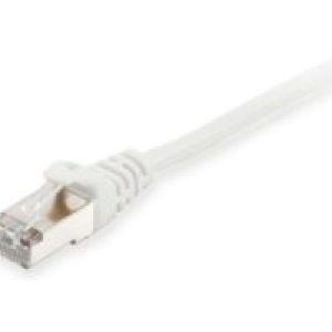 Cable EQUIP RJ45 Cat.6e S/FTP 25cm Blanco (EQ606001)