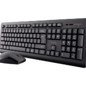 Teclado+Ratón Trust Primo RF Wireless Negro (25433)