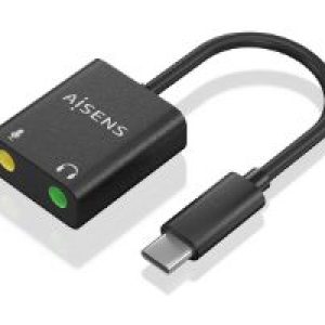 Tarjeta de Sonido AISENS USB-C/M a 2×3.5mm (A109-0767)