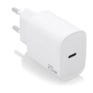 Cargador de Pared AISENS 1xUSB-C 20W Blanco (A110-0752)
