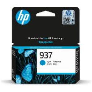 Tinta HP 937 Cian 800 páginas (4S6W2NE)