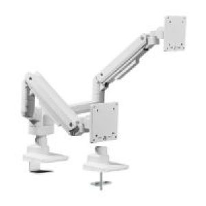 Soporte Mesa EQUIP 2Brazos 17″-35″ Blanco (EQ650183)