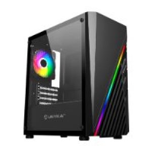 Caja UNYKA Mini Glayze ARGB mATX Negra (UK113021)