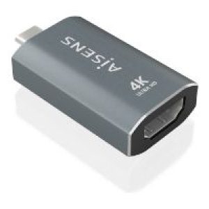 Adaptador AISENS USB-C /M a HDMI/H 4K Gris (A109-0862)