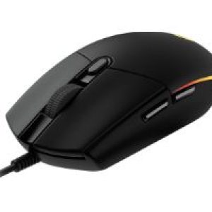 Ratón Gaming LOGITECH G102 USB-A Negro (910-005823)