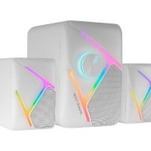 Altavoces Mars Gaming 2.1 35W USB 3.5mm Blanco (MSH21W)
