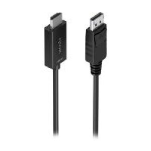Cable AISENS DP/M a HDMI/M 1m Negro (A125-0892)