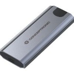 Caja CONCEPTRONIC SSD M.2 NVMe USB-C Gris (DANTE05G)