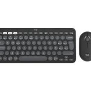 T+Ratón LOGITECH Pebble 2 RF BT Grafito (920-012227)
